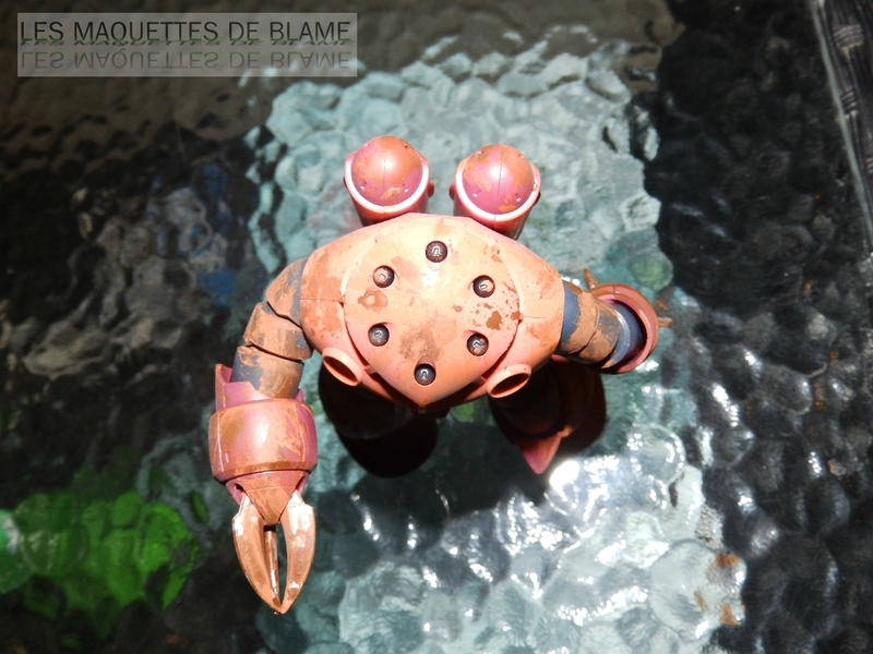 MSM-07S Z'GOK CAMMANDER TYPE  "ABANDONED AND RUST CUSTOM" - BANDAI - 1/144 - MONTAGE RAPIDE 116943971