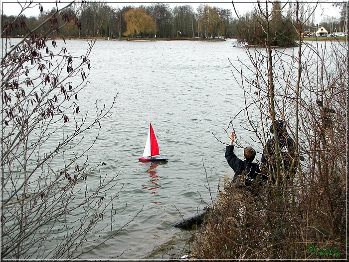 Au lac de Mézières et rencontre de Goliath 20080119_016