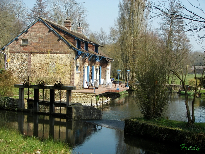 Les Moulins à Le Sacq, avec Annie et Danver 20090402_010