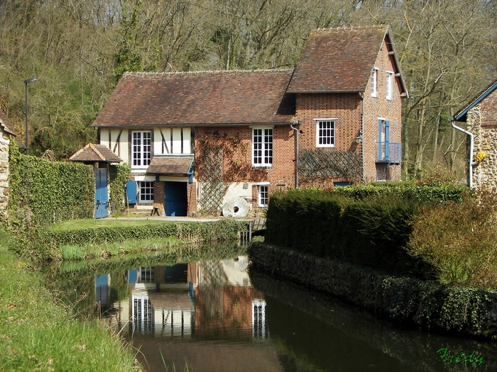 Les Moulins à Le Sacq, avec Annie et Danver 20090402_012