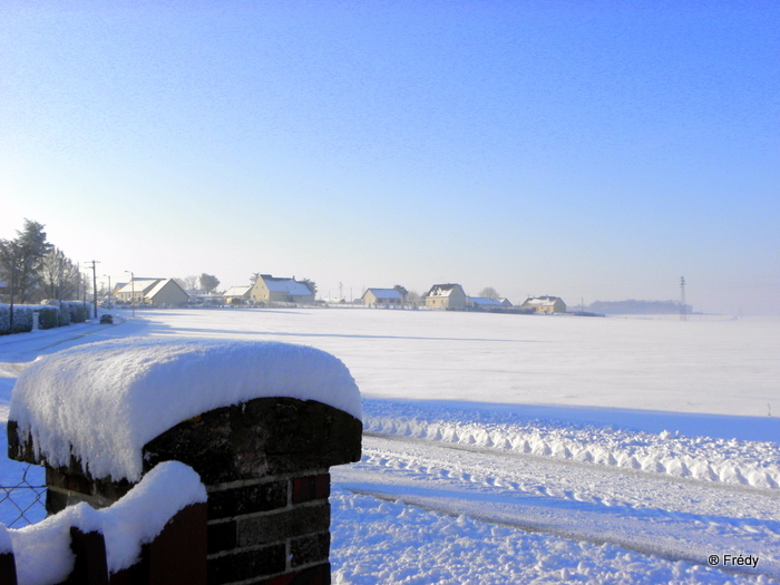 En Normandie aussi, la neige 20100107_011