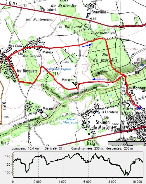 Saint Sébastien de Morsent, circuit des Mares StSebastienLesMares