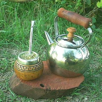 Herba mate  Tomando-mate