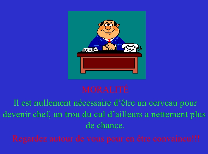 Projet de société idéale. Chef10