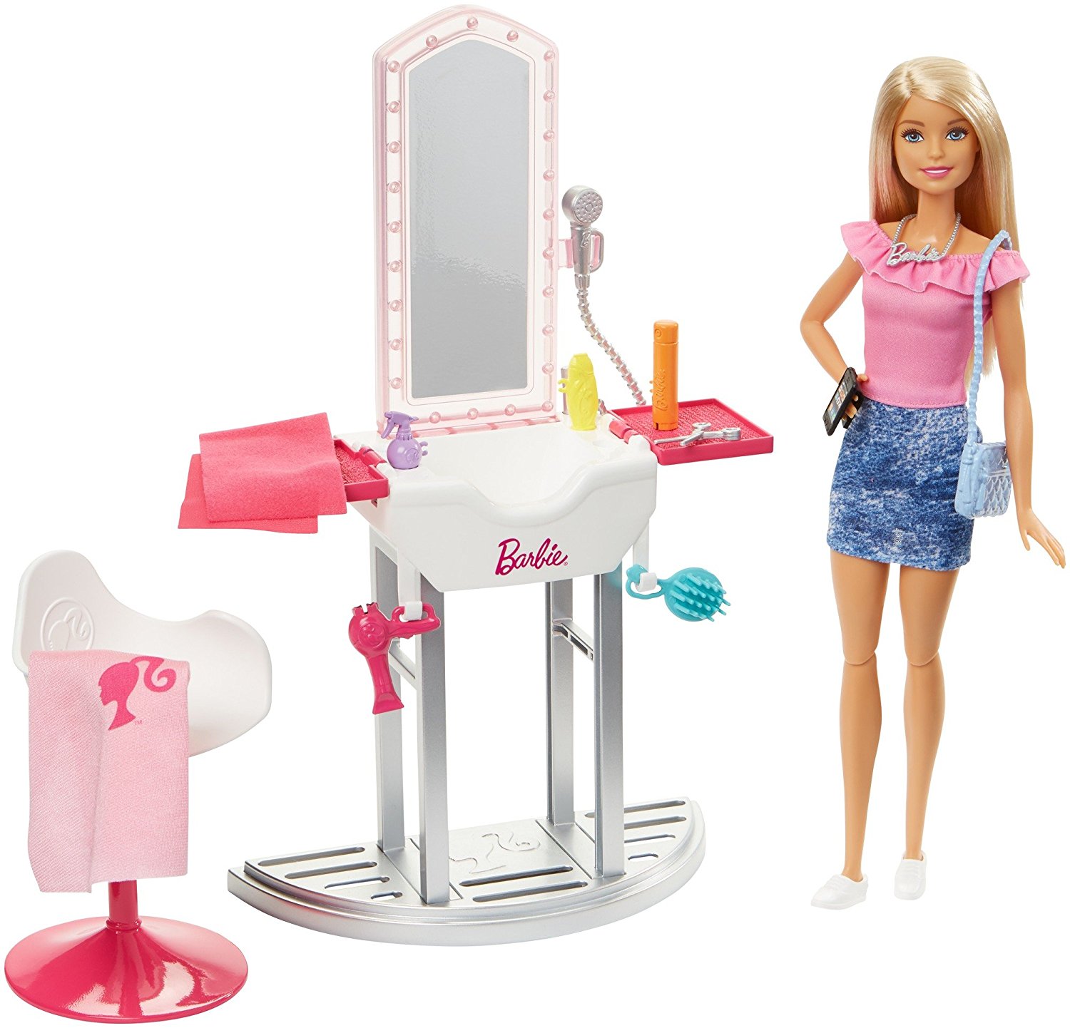 1 - BARBIE новинки jaunumi what`s new - Page 13 2018-Barbie-beauty-salon