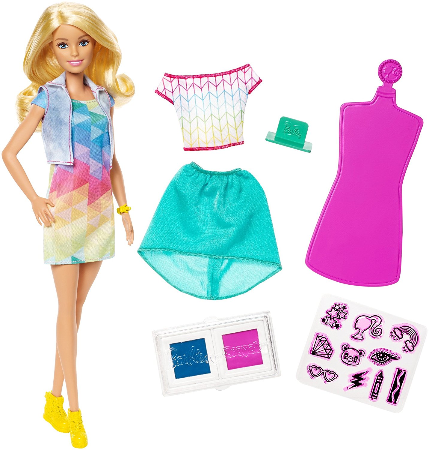 BARBIE новинки jaunumi what`s new - Page 13 2018-Barbie-fashion-plates-blonde