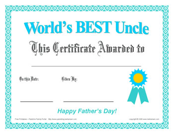 ~ GIFT SHOP - magic ~ Daduncle-certificate06-2th