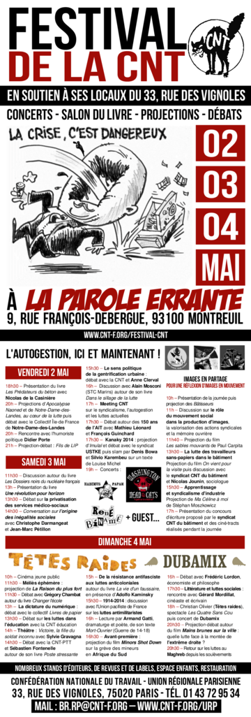 [MONTREUIL] 2-3-4 mai 2014 Festival de la CNT Région parisienne Resized-8fb007c90c3fd8fb4dbf3c0e455a7323