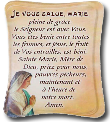 pour le mari d'Arc-en-Ciel Priere-Marie
