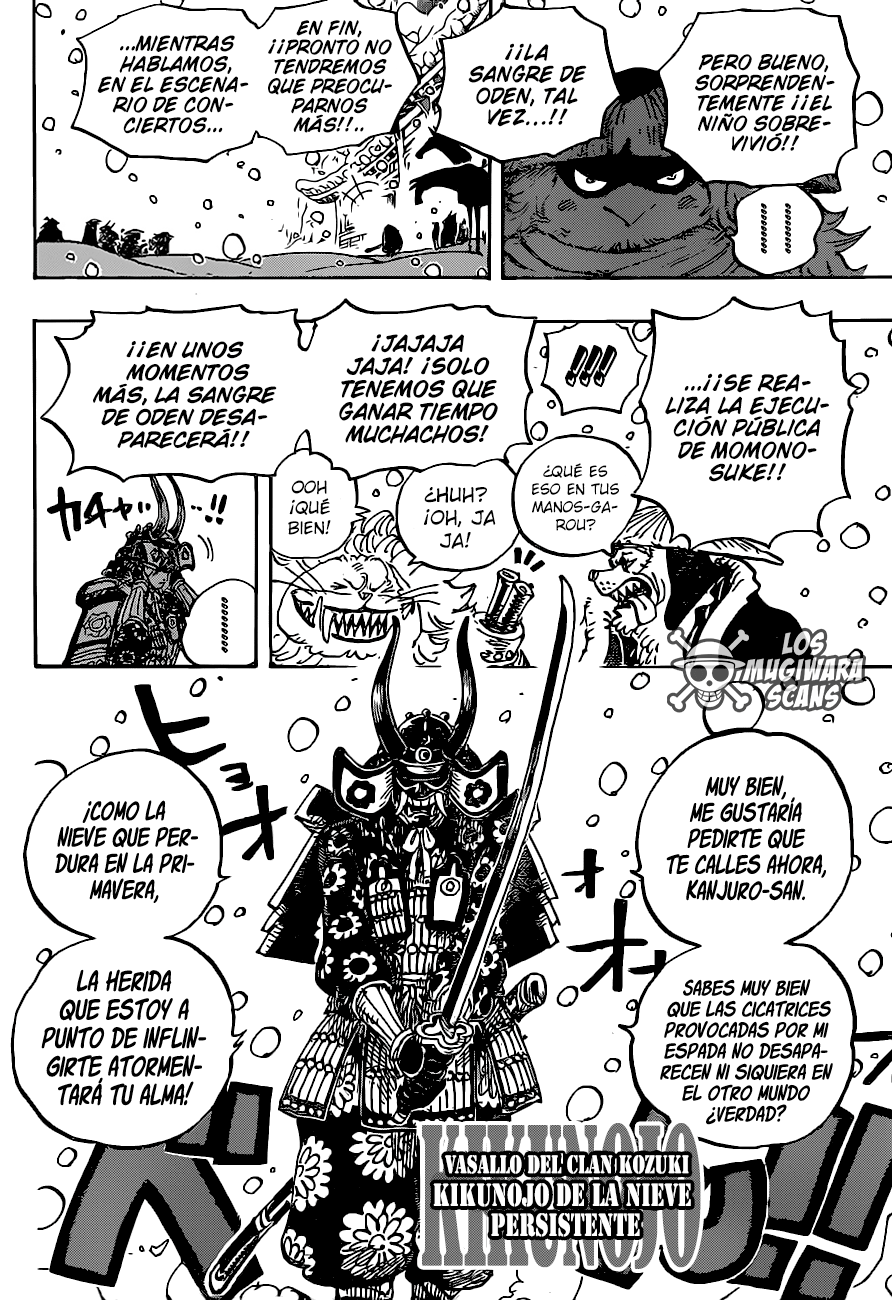 mugiwara - One Piece Manga 985 [Español] [Mugiwara Scans] 04