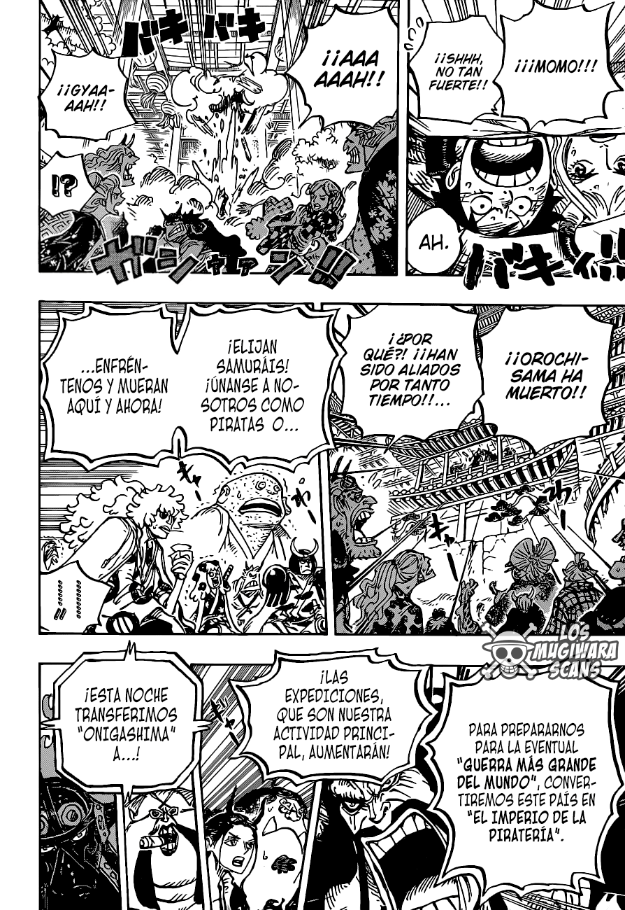 mugiwara - One Piece Manga 985 [Español] [Mugiwara Scans] 15