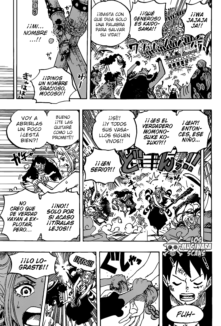 mugiwara - One Piece Manga 986 [Español] [Mugiwara Scans] 08