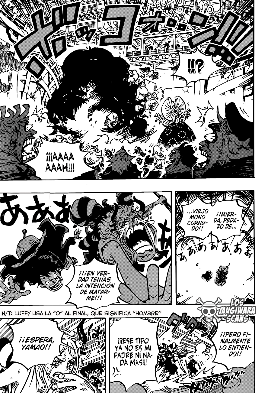 mugiwara - One Piece Manga 986 [Español] [Mugiwara Scans] 12