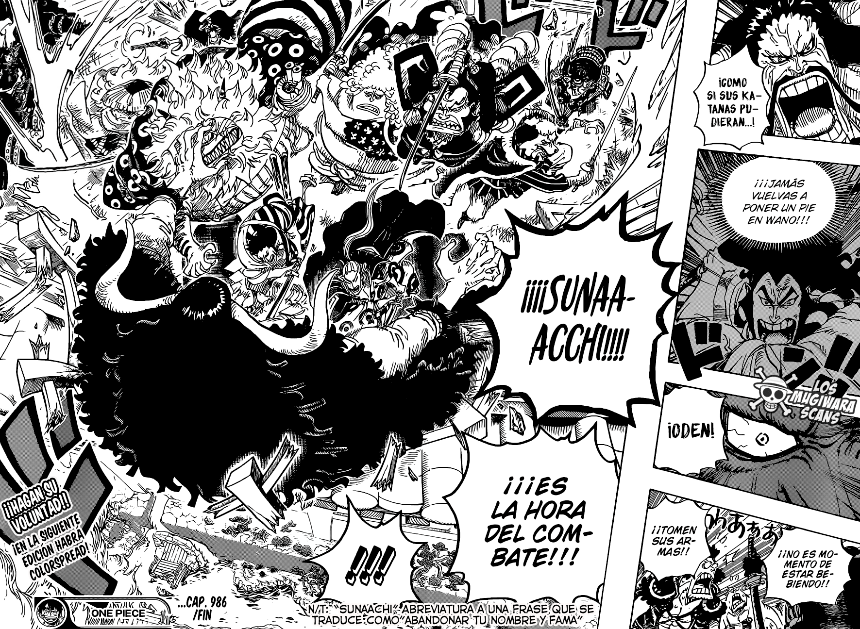 mugiwara - One Piece Manga 986 [Español] [Mugiwara Scans] 15