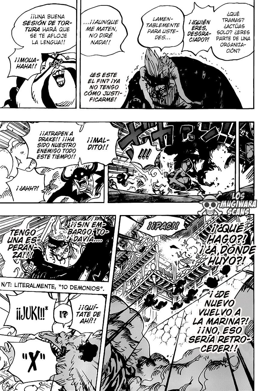 mugiwara - One Piece Manga 990 [Español] [Mugiwara Scans] 15