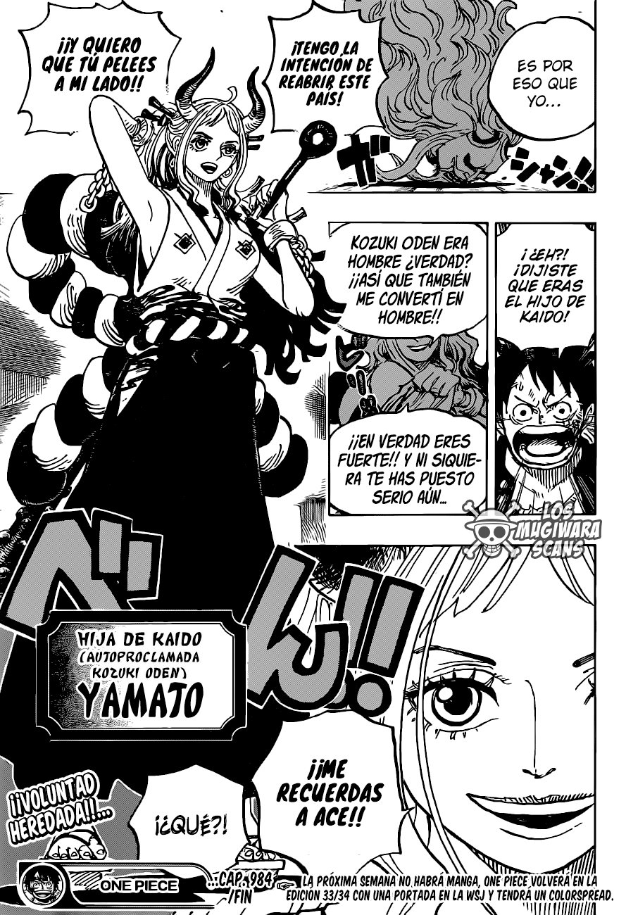 mugiwara - One Piece Manga 984 [Español] [Mugiwara Scans] 14