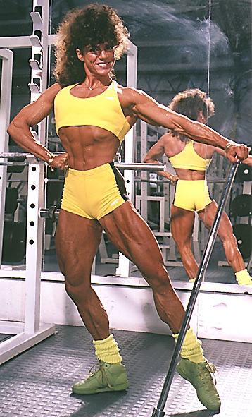 PATRICIA DAVID comptitrice des annes 80 ( ge d'or du body Patrici4