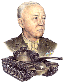 So I learned today Patton-tank