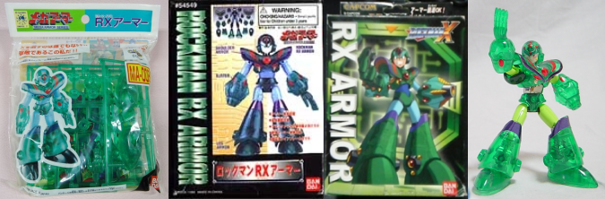 Rockman X / Mega Man X - Mega Armor Series (Bandai, 1997) Rx