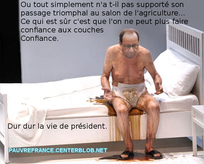 humour en images II - Page 3 Hollande-diarrhee