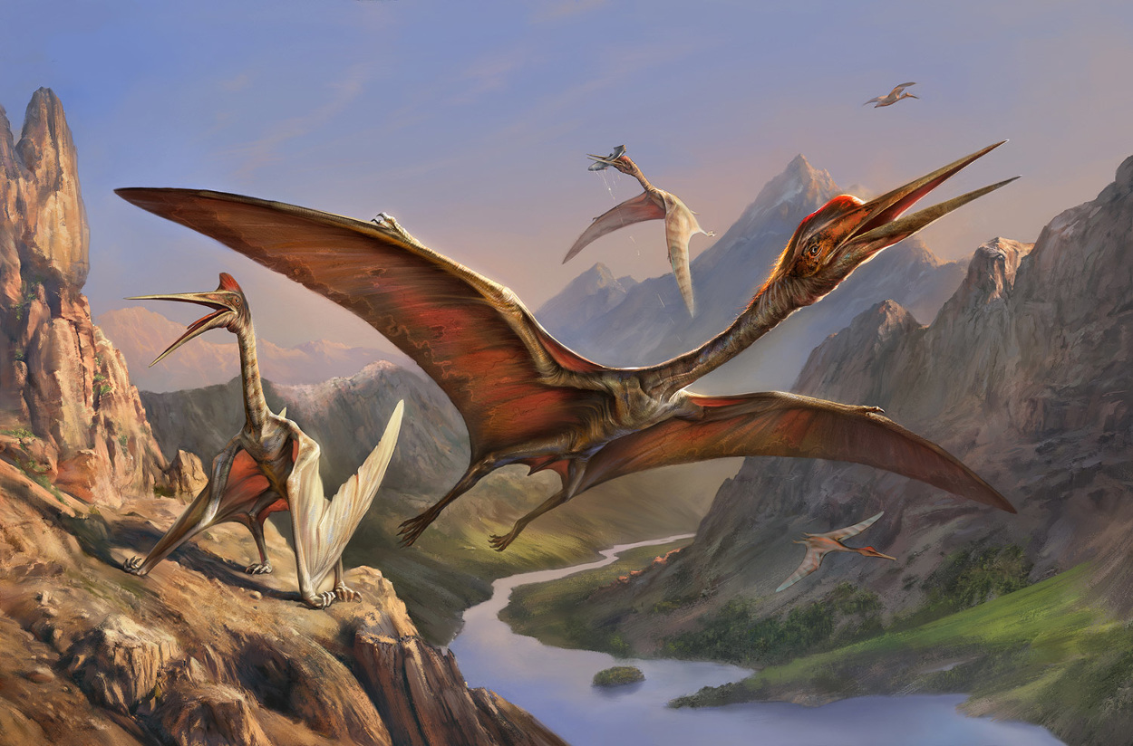 Le Quetzalcoatlus Eldar-Zakirov-2016--Dinosaurs-Quetzalcoatlus-Quarto-1_1250