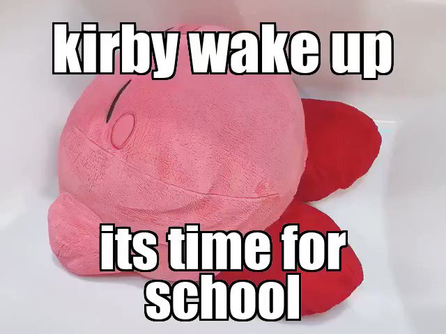 Kirby - 卡比醒醒啊，是上課時間了！ OTe2v47io4cRKpLN