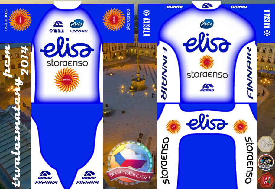 trvalezmateny shirts | La Poste - Alcatel Elisa_maillot