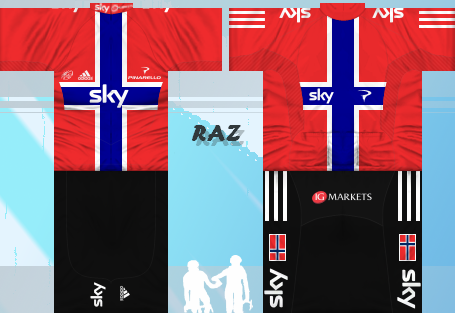 Historial Maillots Team Sky NOR2692bbe331b29aabf172f54dc83042e572a3