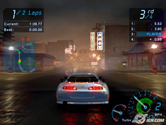 لعبة السباقات والسرعة Need for Speed: Underground PC Nfsu_091803_01