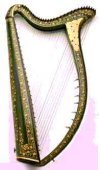 Symboles et emblèmes des pays celtes Harp