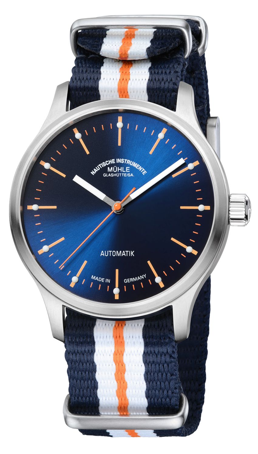 Muhle Glashutte's new Baselworld 2018 watches 18blau1