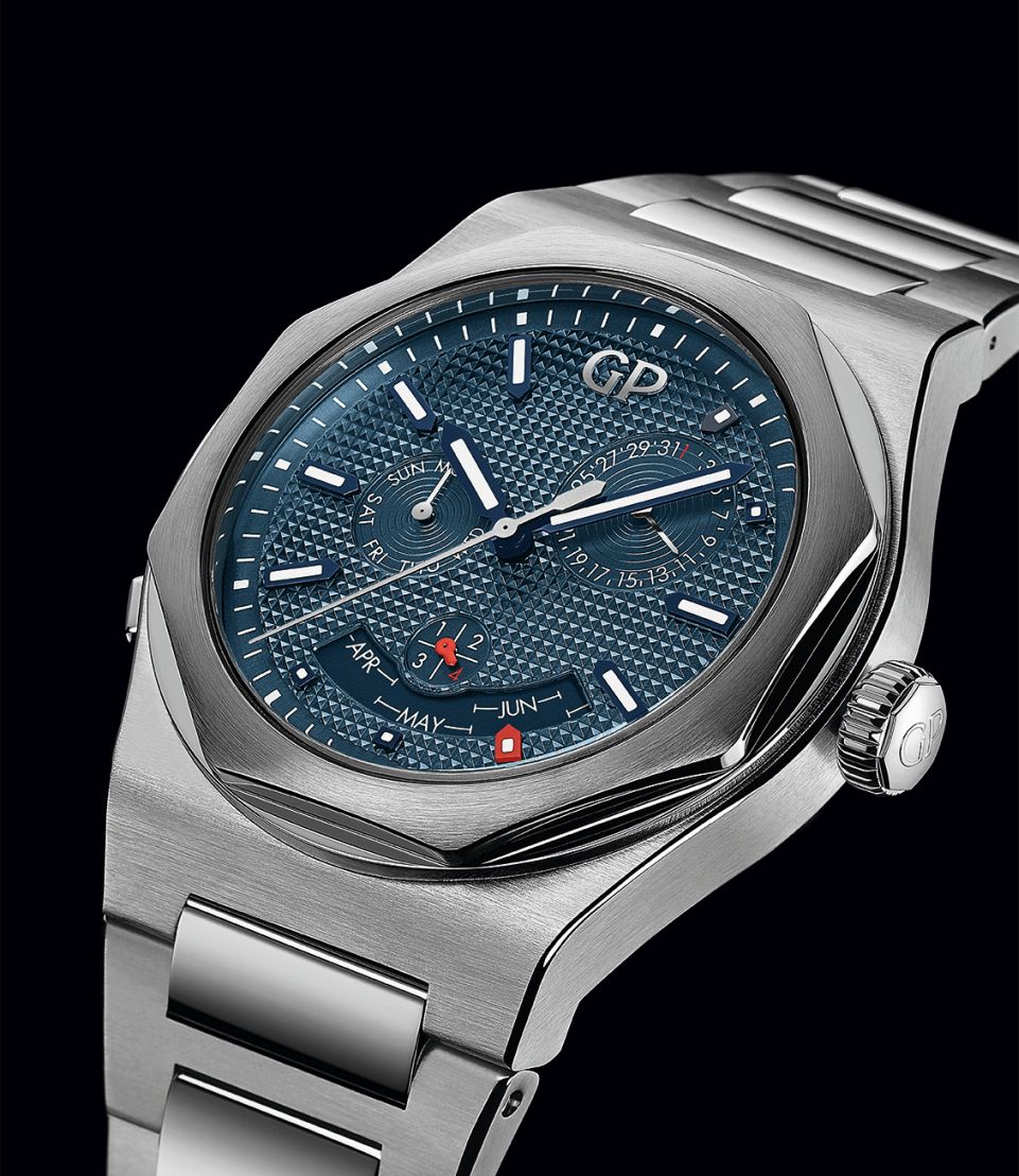 News : Girard-Perregaux Laureato Calendrier Perpétuel 19gplaura1