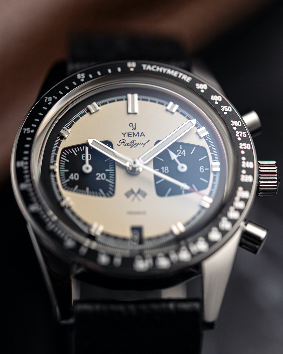 Yema's new Rallygraf Meca-Quartz Chronograph 23yemarally1