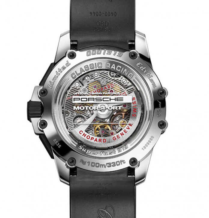 News :  Chopard SuperFast Chrono Porsche 919  911chopard3