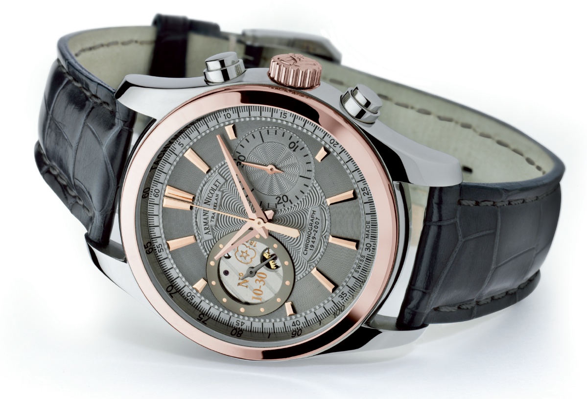 Armand Nicolet  Edition limitée LO7 Chronographe Armand1