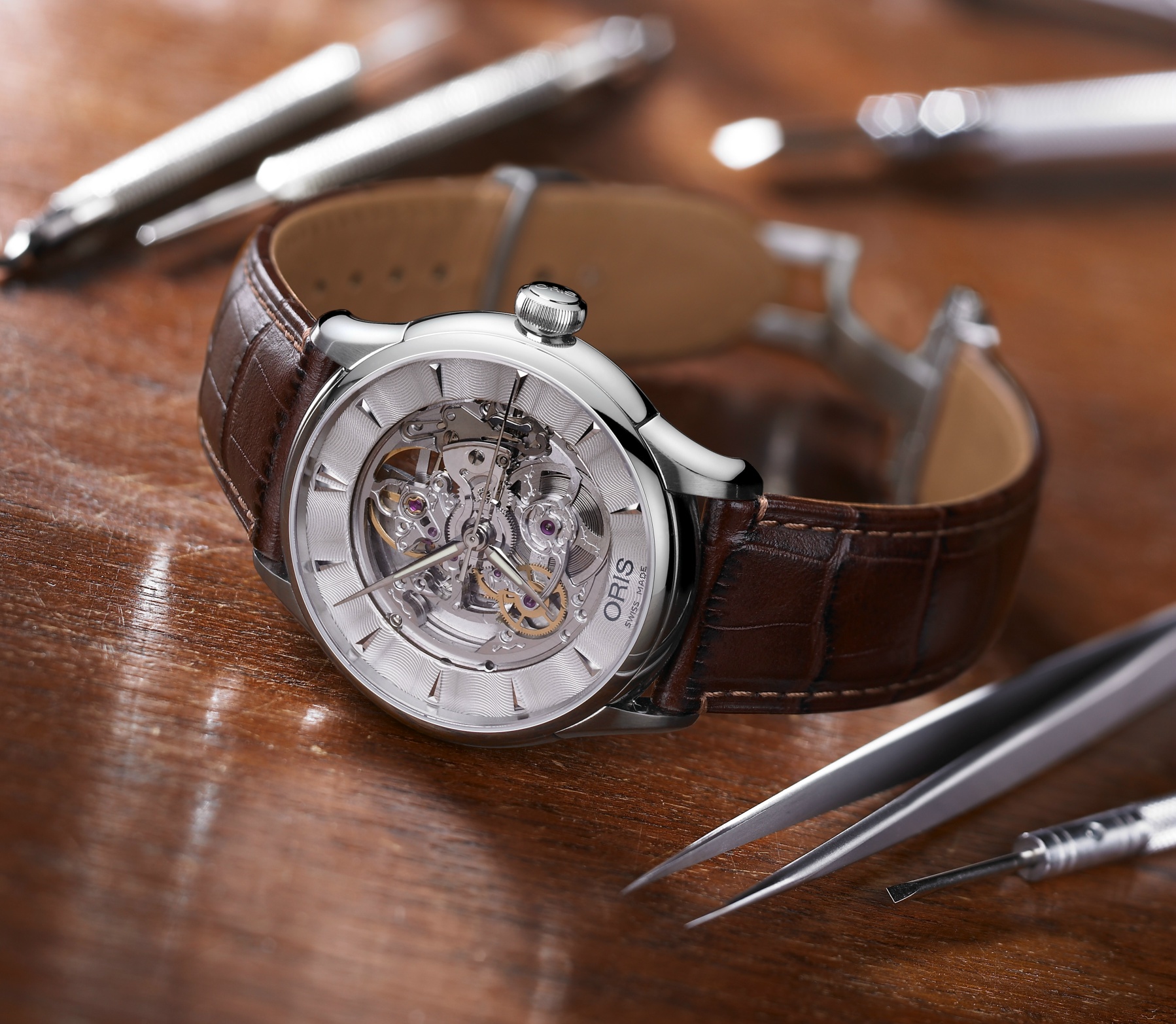 artelier - Nouveauté : Oris Artelier Skeleton Engine Artelierske