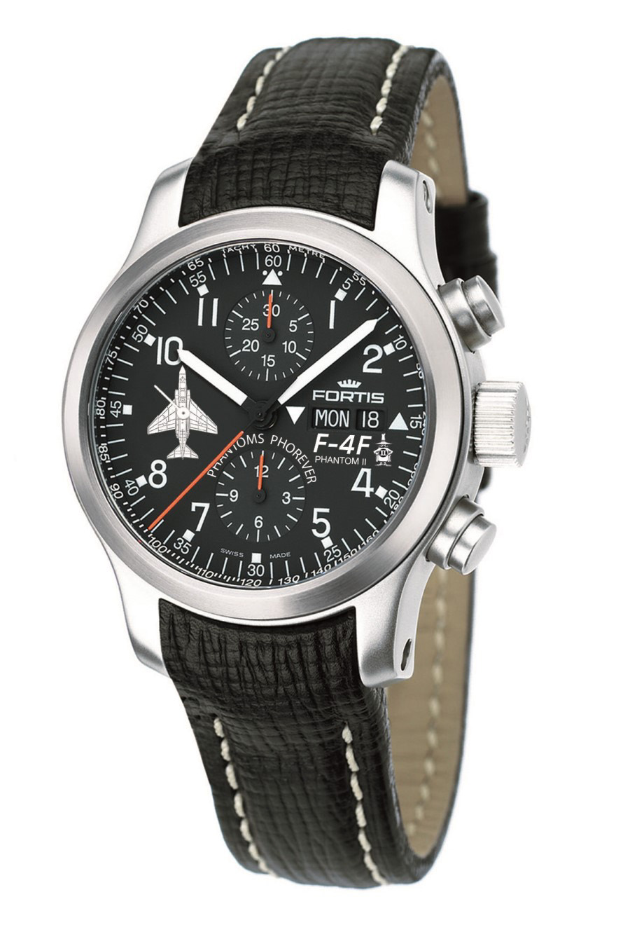 flieger - News : Fortis Flieger Chrono B42 Phantoms Phorever  B42pantom