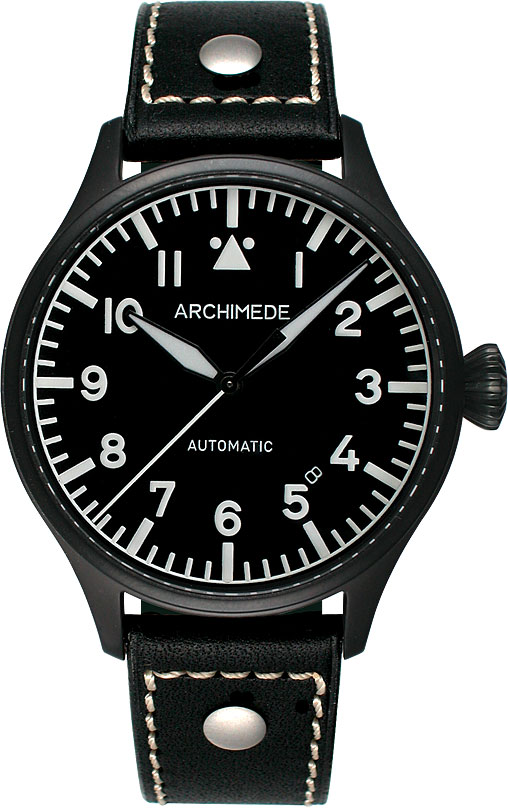 Archimede Pilot PVD Black