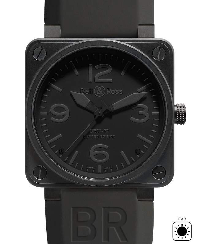 Bell & Ross: Instrument BR 01 Titanium Orange Brphantom