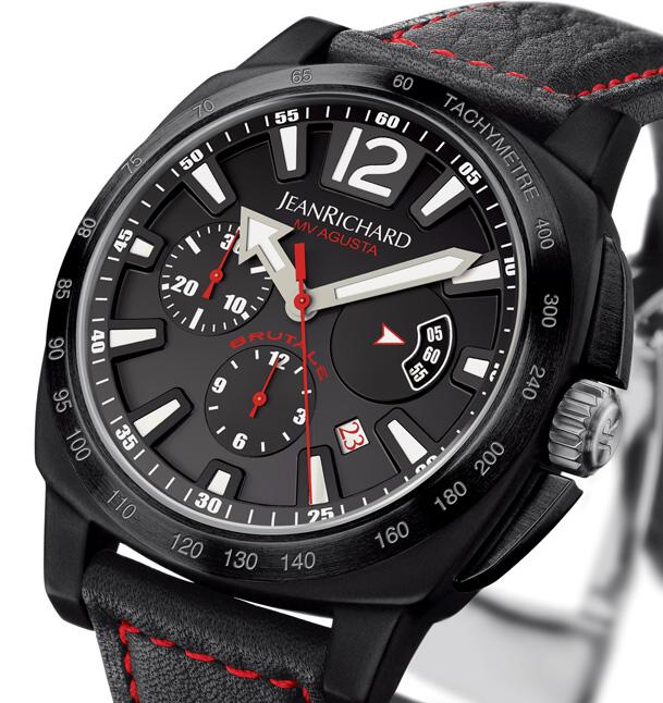 chronoscope - News : JeanRichard Chronoscope MV Agusta Brutale Nera Brutale