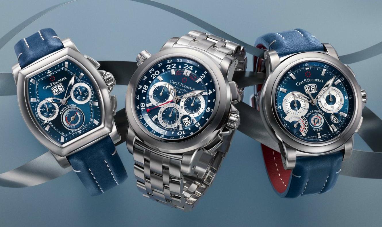 News : Carl F. Bucherer Patravi Collection Blue Wave Bucheblue8