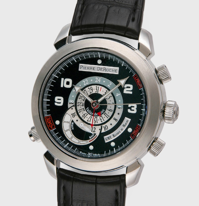 Pierre DeRoche GrandCliff GMT Power Reserve Deroche2