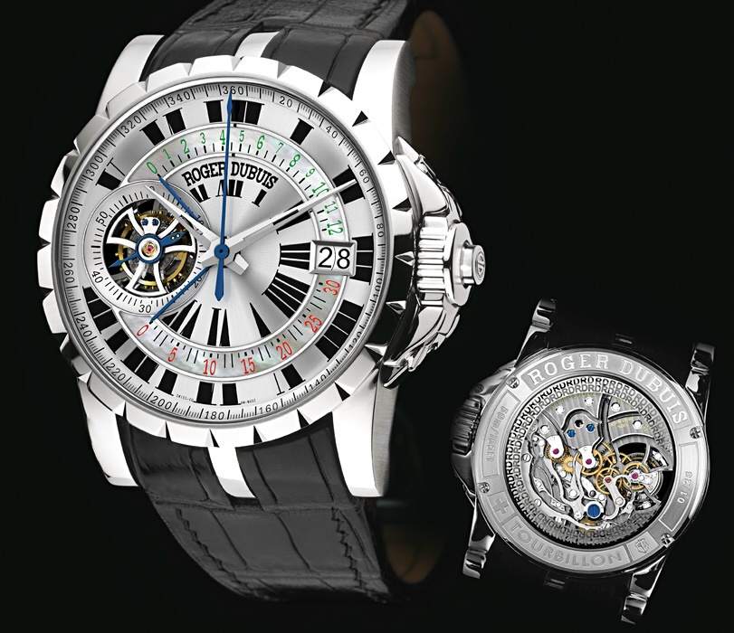 Roger Dubuis Excalibur Chronographe monopoussoir Tourbillon Excalibur