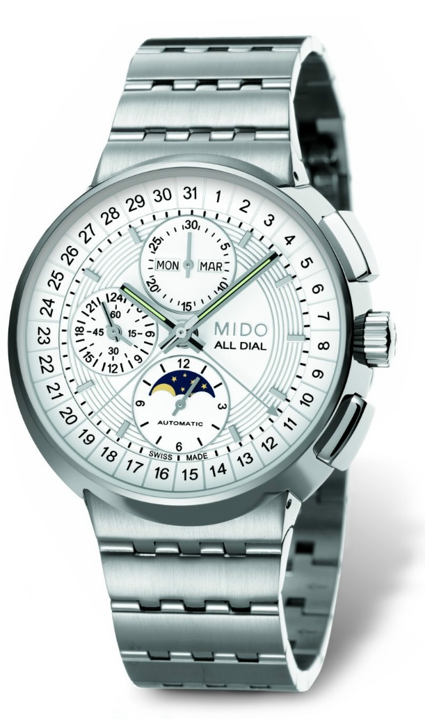 mido - Mido All Dial Chronographe phase de lune Midomoon