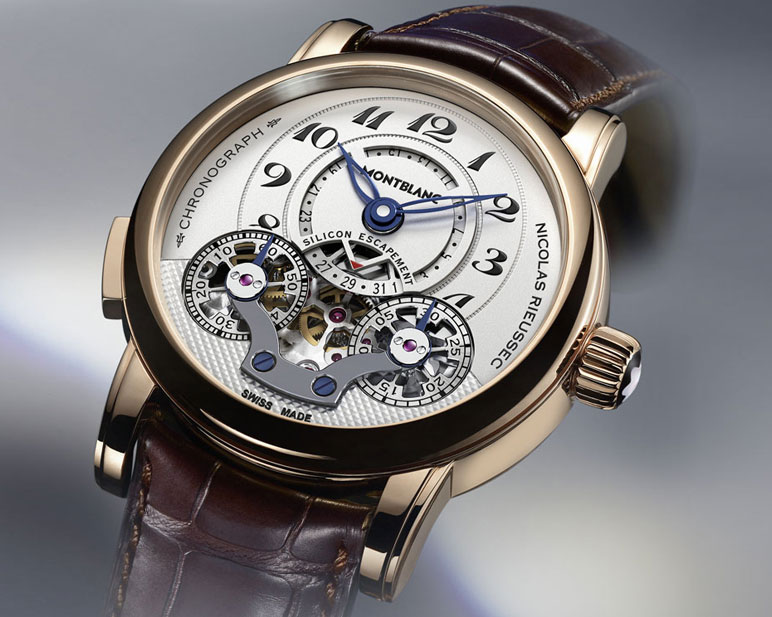 News : Montblanc Nicolas Rieussec Chronographe Silicon Escapement Montsilicon