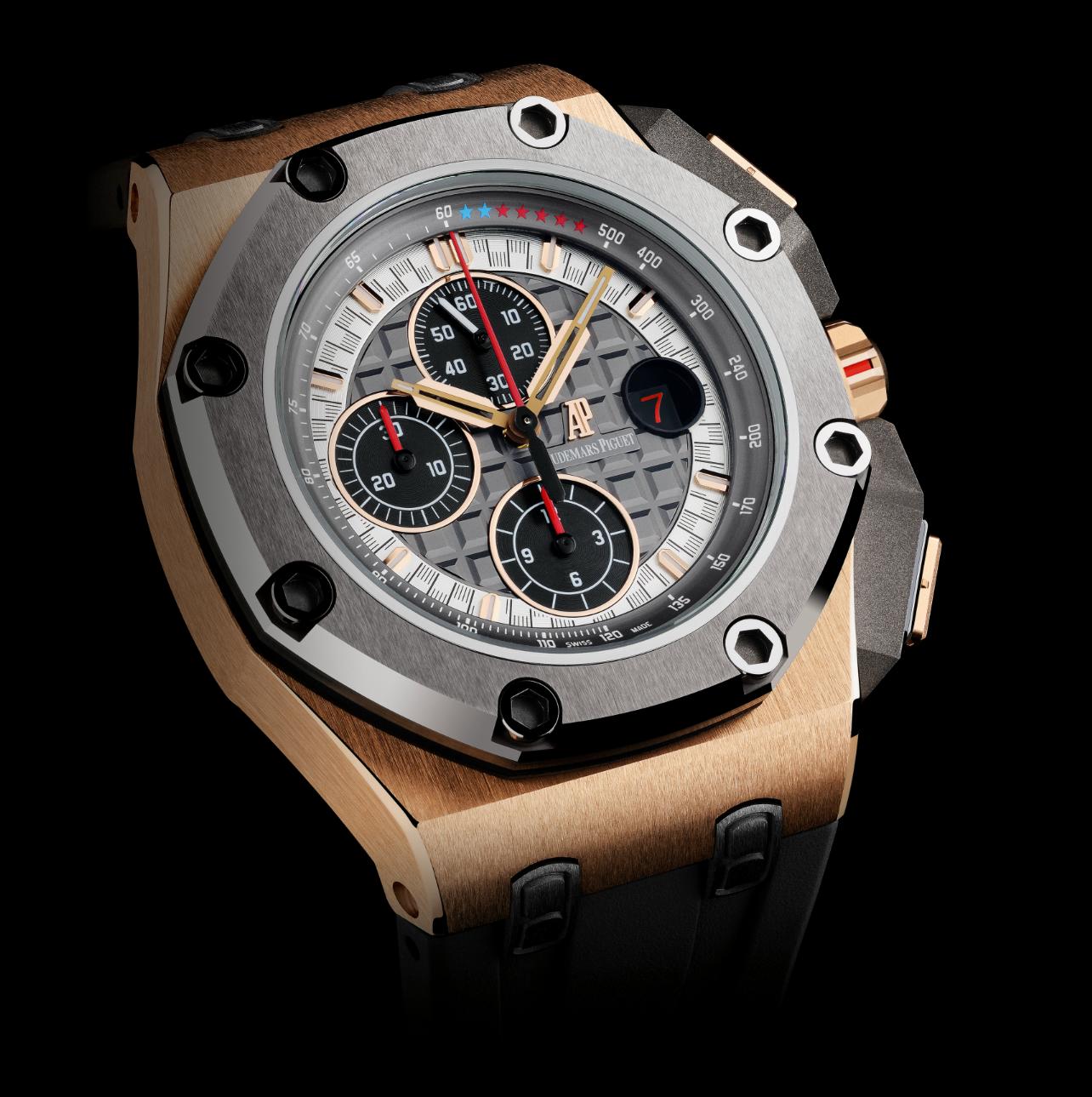 Actu : Michael Schumacher, homme sandwich, lache Omega pour Audemars Piguet  Msrosegold2