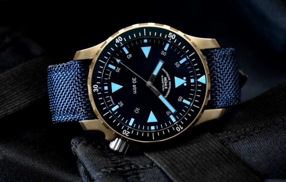 glashutte - News : Mühle-Glashütte Yacht-Timer Bronze Muleya3