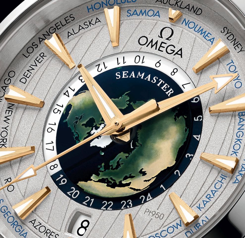 Omega Seamaster Aqua Terra Worldtimer Master Chronometer Omastena