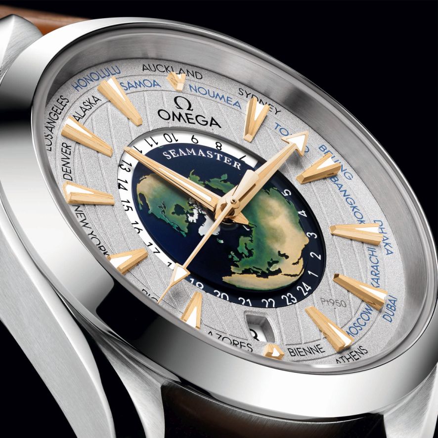 Omega Seamaster Aqua Terra Worldtimer Master Chronometer Omastena6