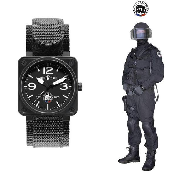 B & R montre officielle du RAID Raid